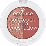 ESSENCE Soft touch <br> dúo de sombras de ojos 