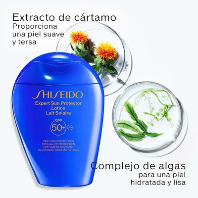 SHISEIDO Loción corporal expert sun spf 50 