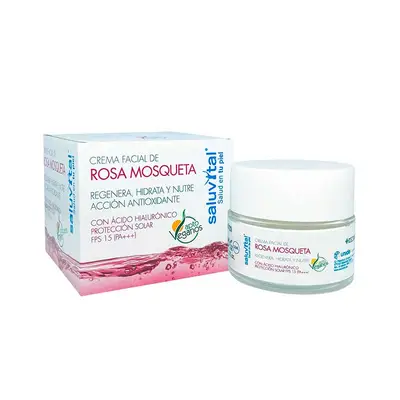 SALUVITAL Rosa mosqueta crema facial reparadora 50 ml 