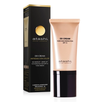 ATASHI Dd cream hidratante con color spf 15 