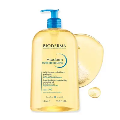 BIODERMA Atoderm aceite de baño piel atópica dosificador 1 l 