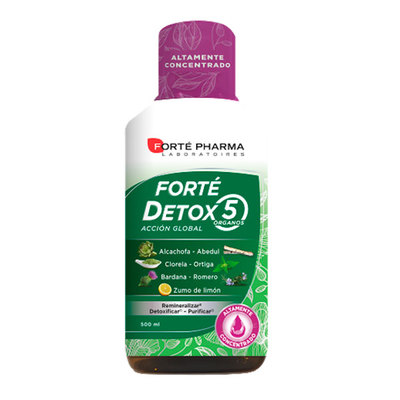 FORTE PHARMA Detox 5 órganos acción global 500 ml 