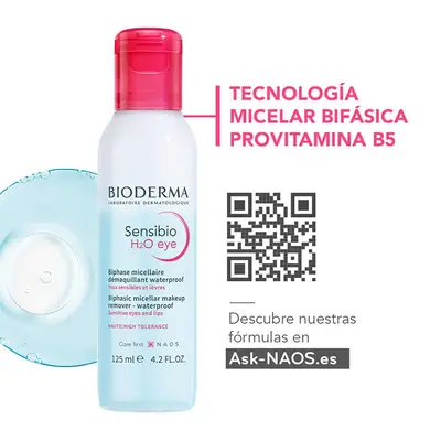 BIODERMA Bioderma sensibio h2o ojos micelar 125ml 