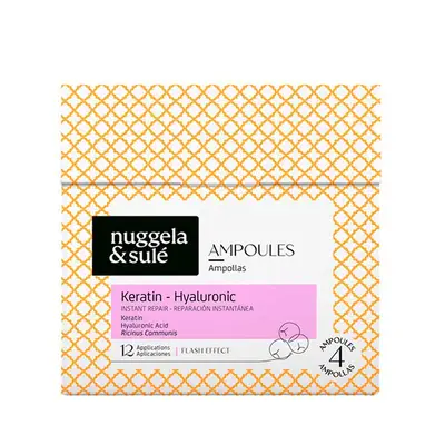 NUGGELA&SULE Ampolla keratina lote de 4x10 ml 