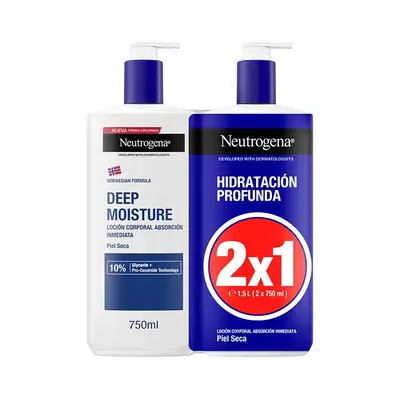 NEUTROGENA Neutrogena locion hidratacion profunda lote 2x750 ml 