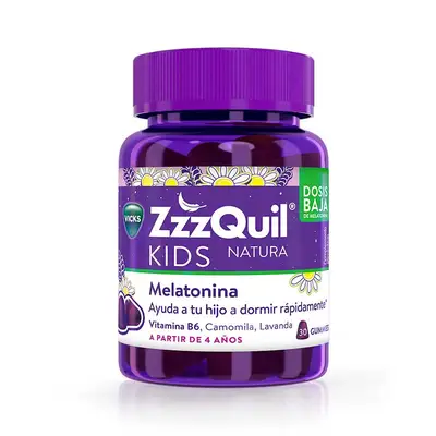 ZZZQUIL Gominolas melatonina kids 30 unidades 