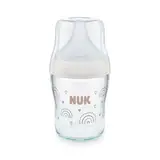 NUK Bib perfect match 0-6 silicona cristal 120 arcoiris 