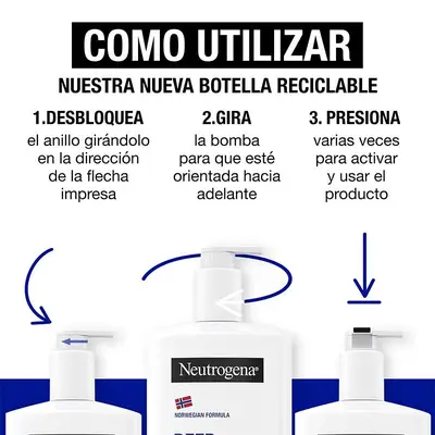 NEUTROGENA Neutrogena locion piel sensible lote 2x750 ml 