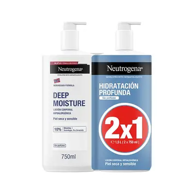 NEUTROGENA Neutrogena locion piel sensible lote 2x750 ml 