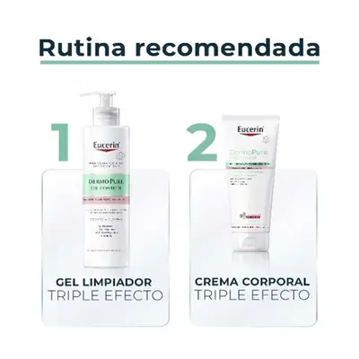 EUCERIN Dermopure gel limpiador triple efecto 400 ml 