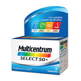 MULTICENTRUM Multivitamínico select 50 plus 30 comprimidos 