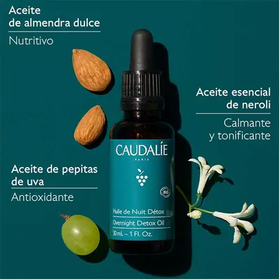 CAUDALIE Detox aceite noche 30 ml 