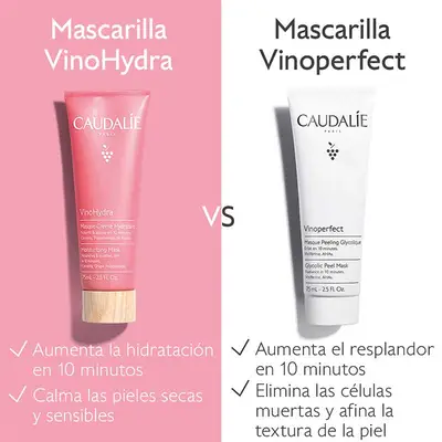 CAUDALIE Vinohydra mascarilla crema hidratante 75 ml 